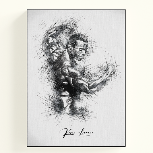 Kevin Levrone Sketch Style Poster