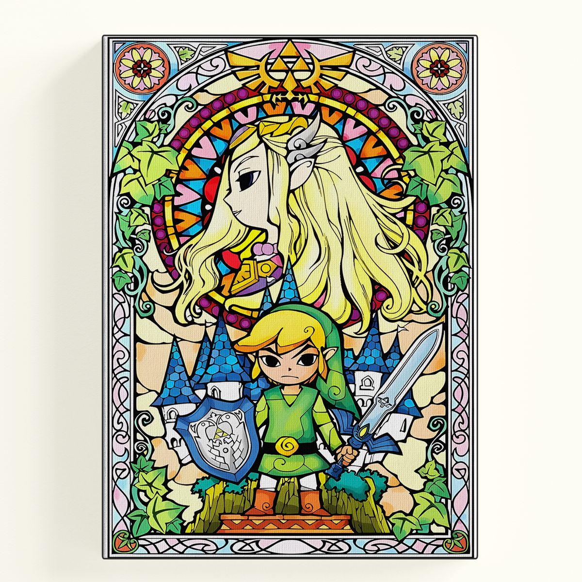 Legend of Zelda Ornate Poster