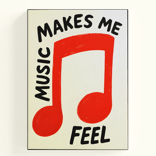 Music Makes Me Feel Poster