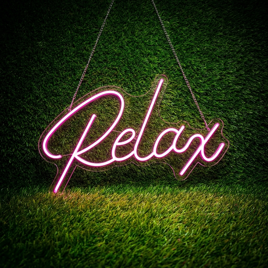Relax Neon Sign