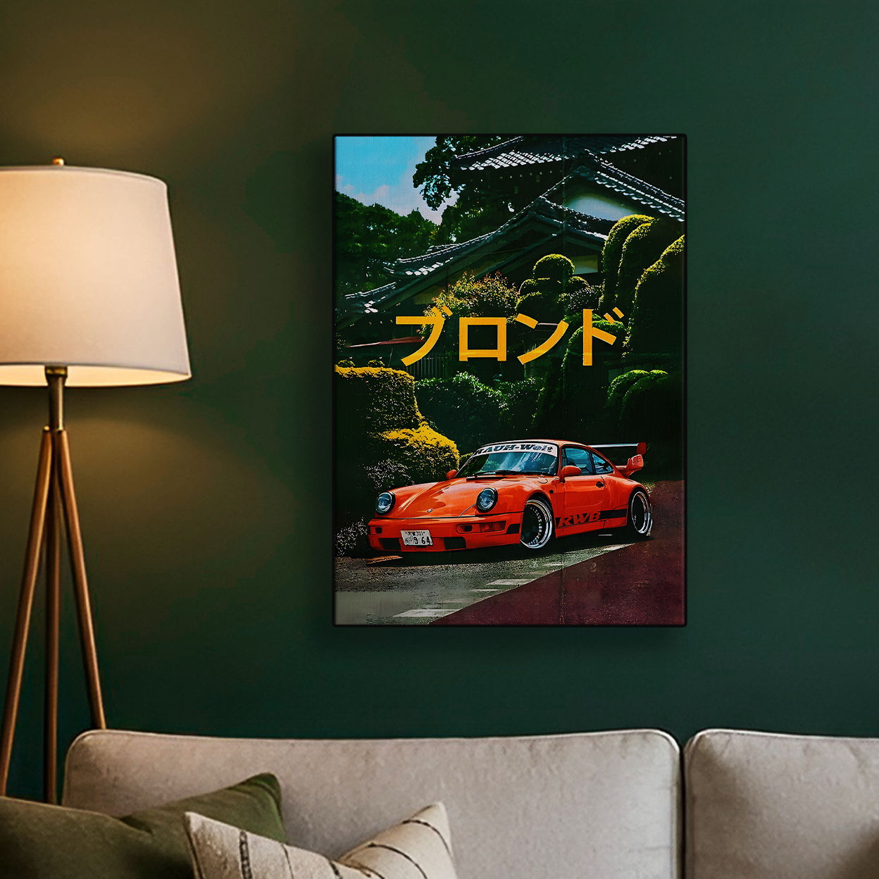 Japanese Car Poster