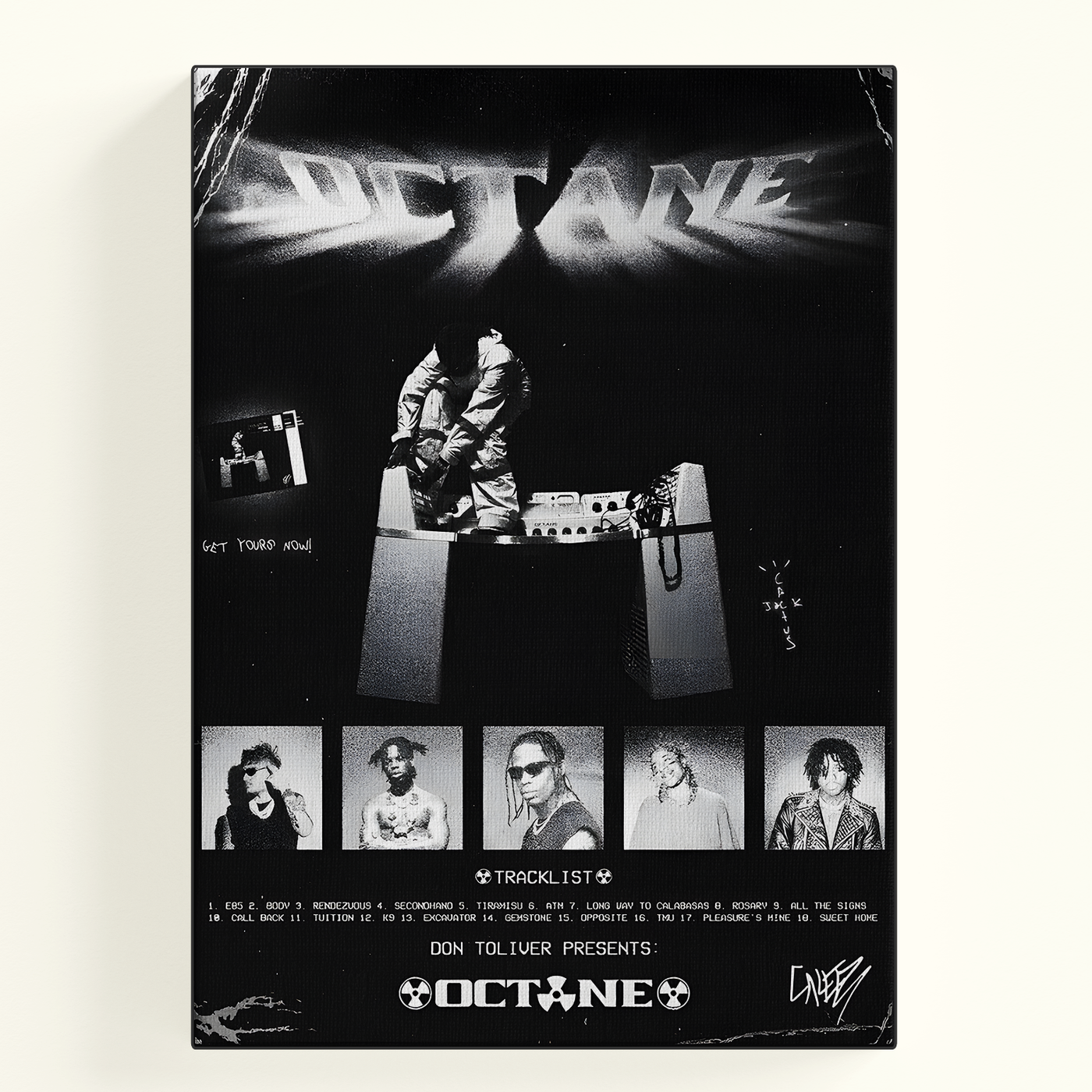 OCTANE Don Toliver’s studio album Poster