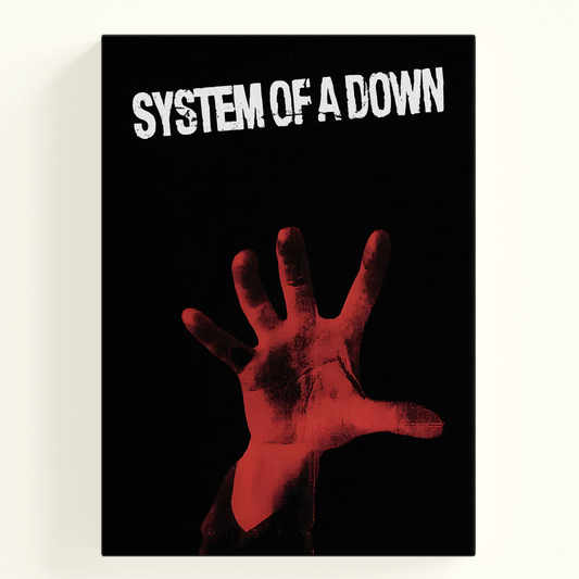 System of a Down Red Hand Poster