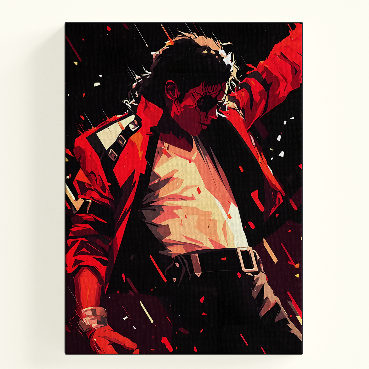 Michael Jackson Red Jacket Poster