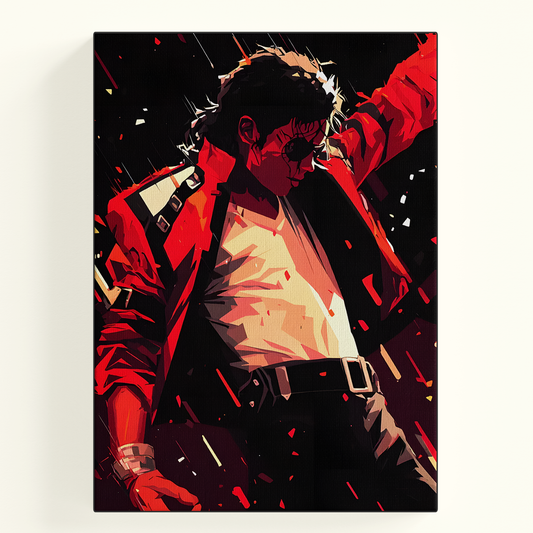 Michael Jackson Red Jacket Poster