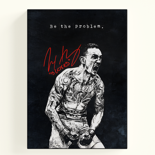 Max Holloway Quote Poster
