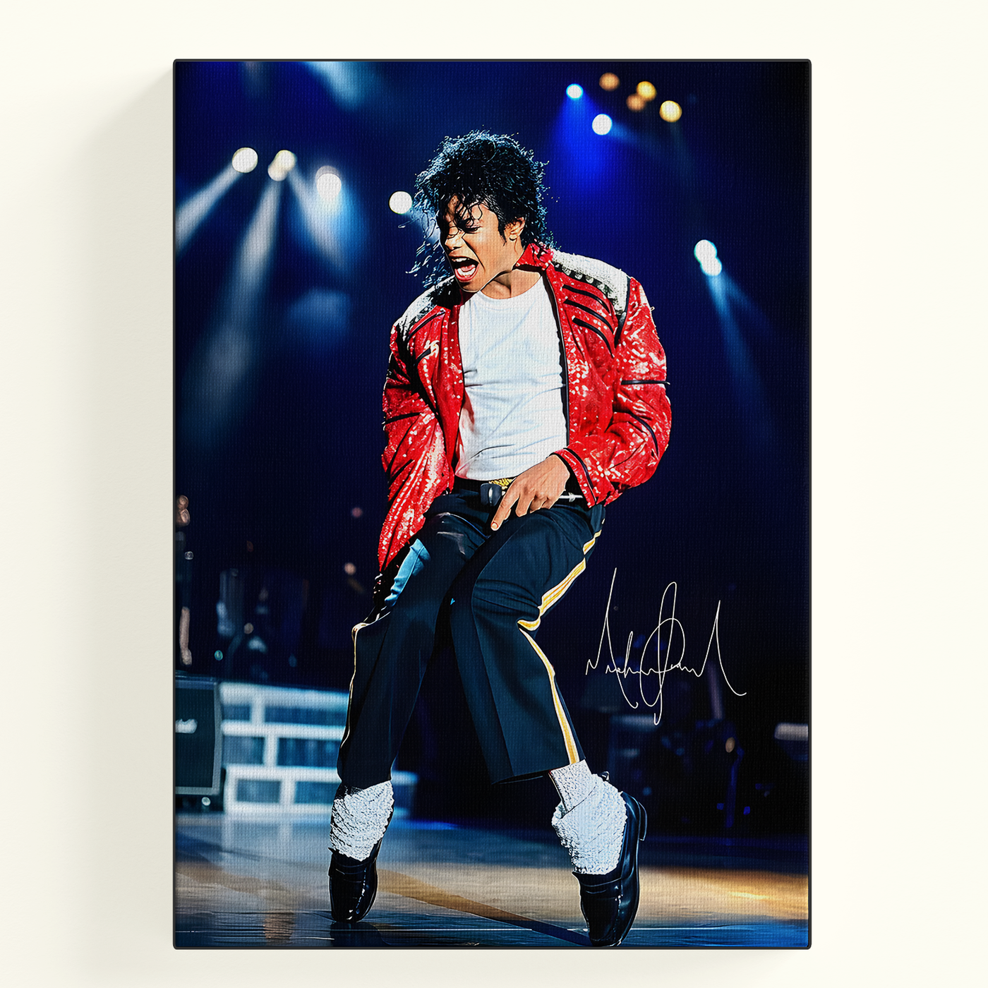 Michael Jackson Red Jacket Poster