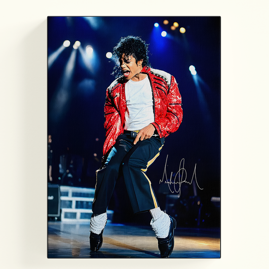 Michael Jackson Red Jacket Poster