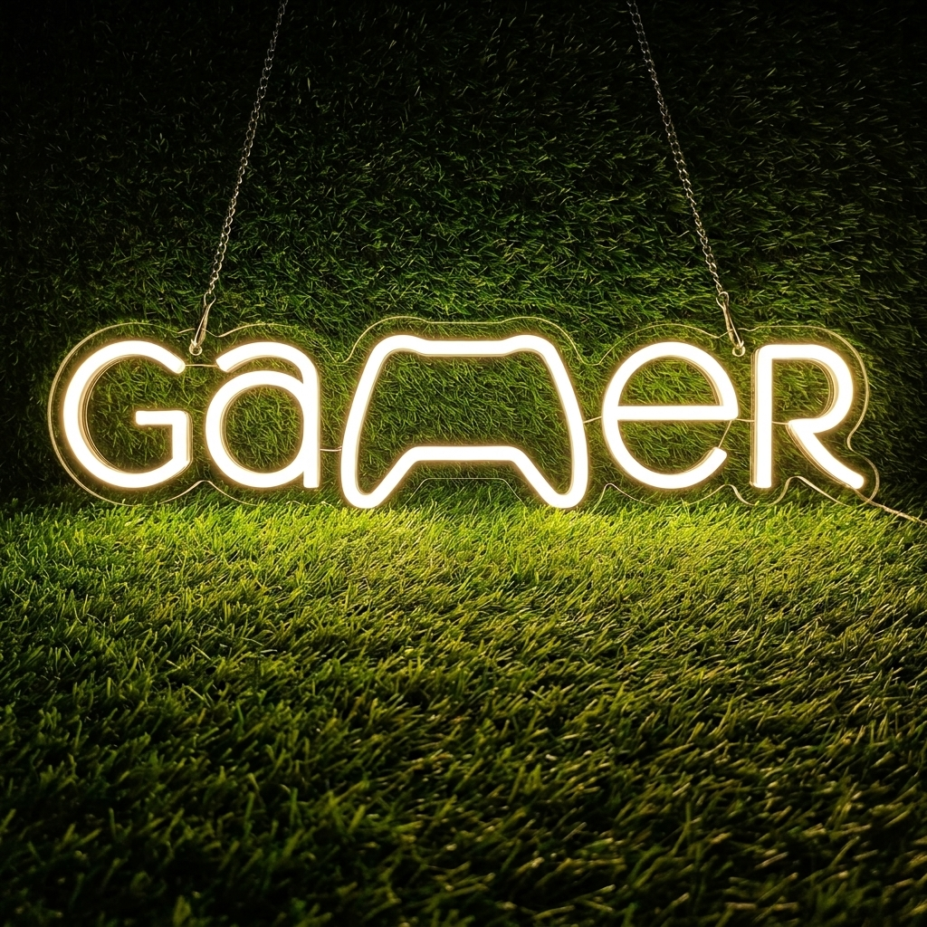 Gamer Gaming Neon Sign