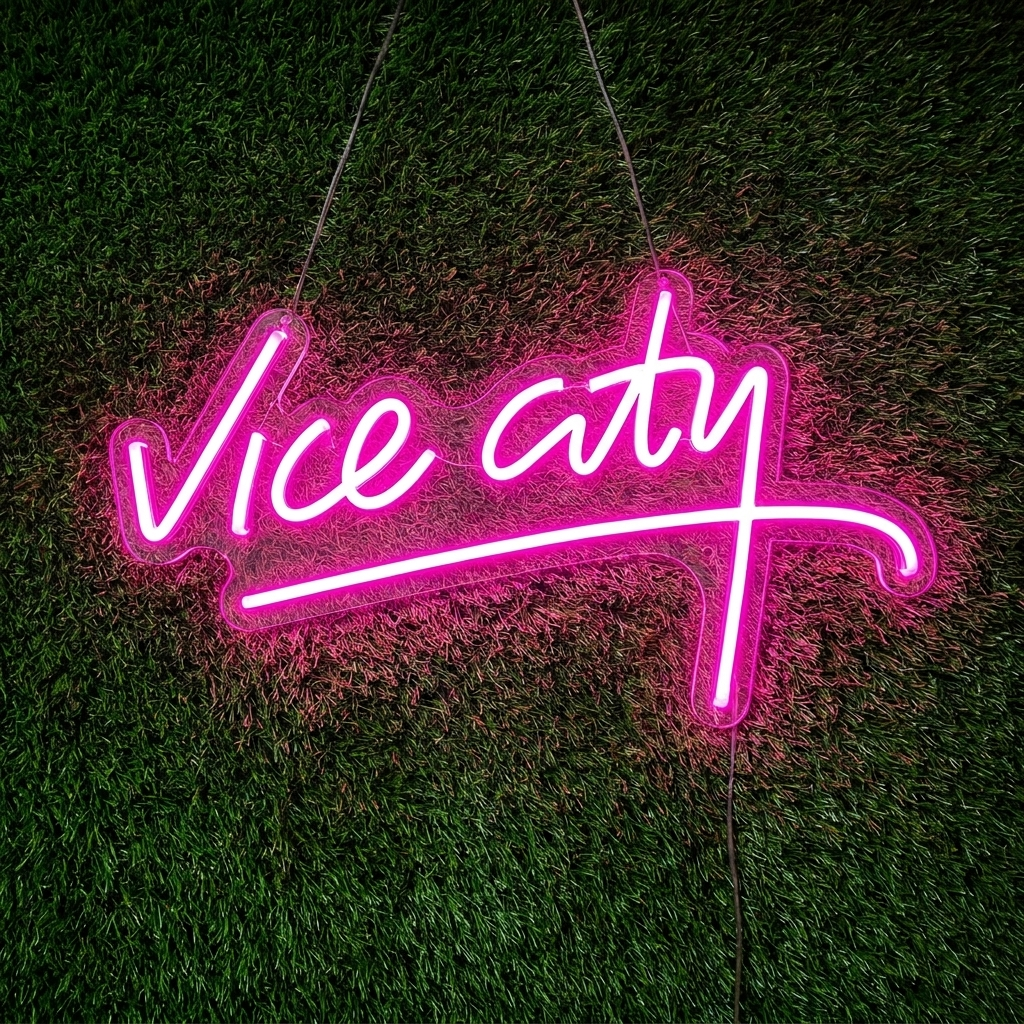 Vice City (GTA Theme) Neon Sign