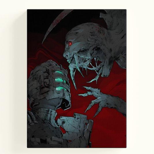 Dark Fantasy Figure Poster