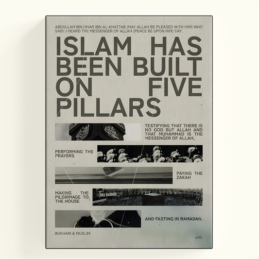 Five Pillars of Islam Poster