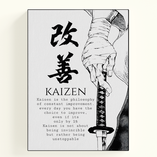 Kaizen Text Poster