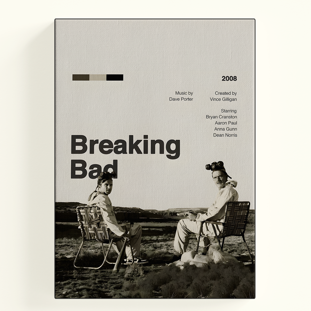 Breaking Bad Text Poster