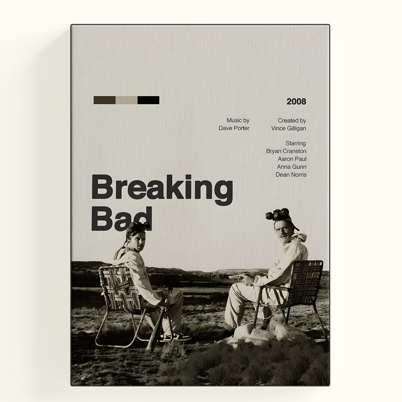 Breaking Bad Text Poster