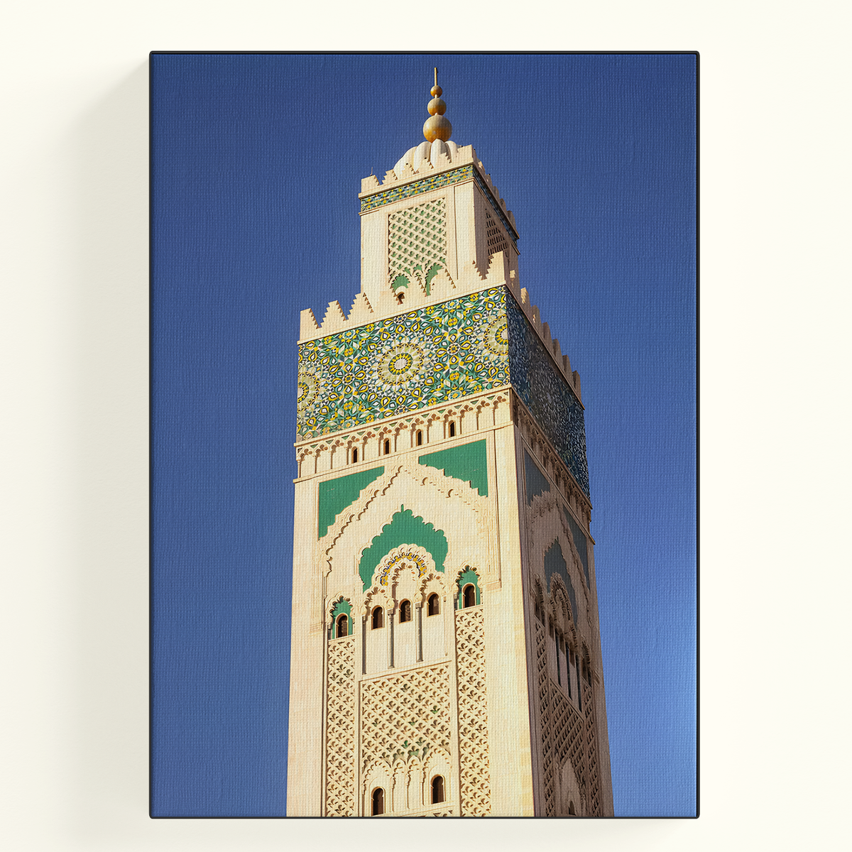 Ornate Mosque Minaret Poster
