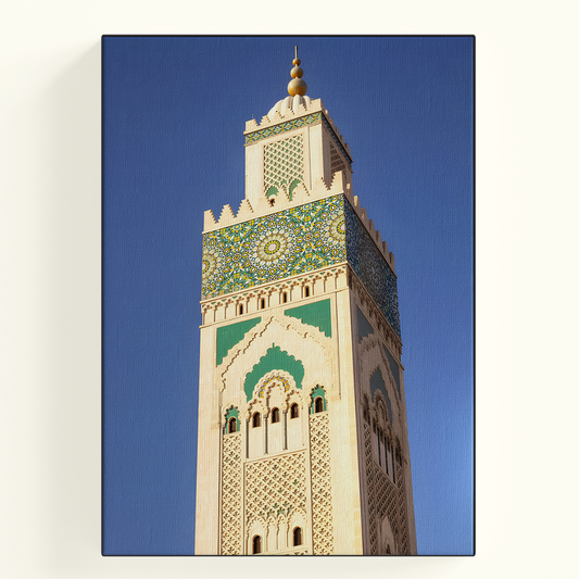 Ornate Mosque Minaret Poster