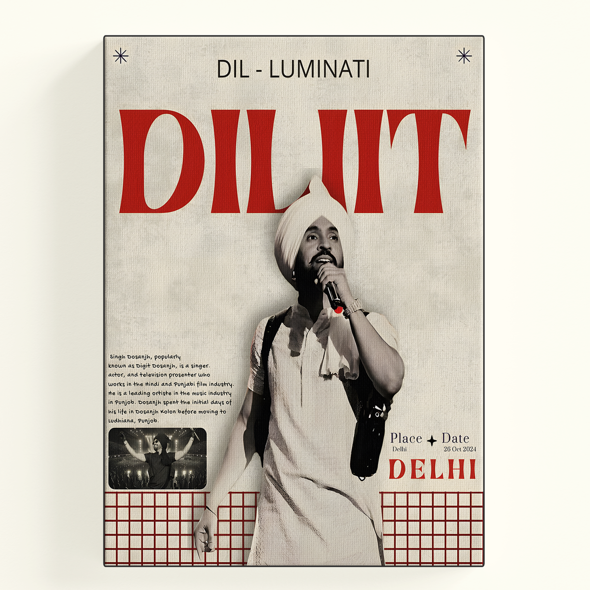 Dil-Luminati Diljit Poster