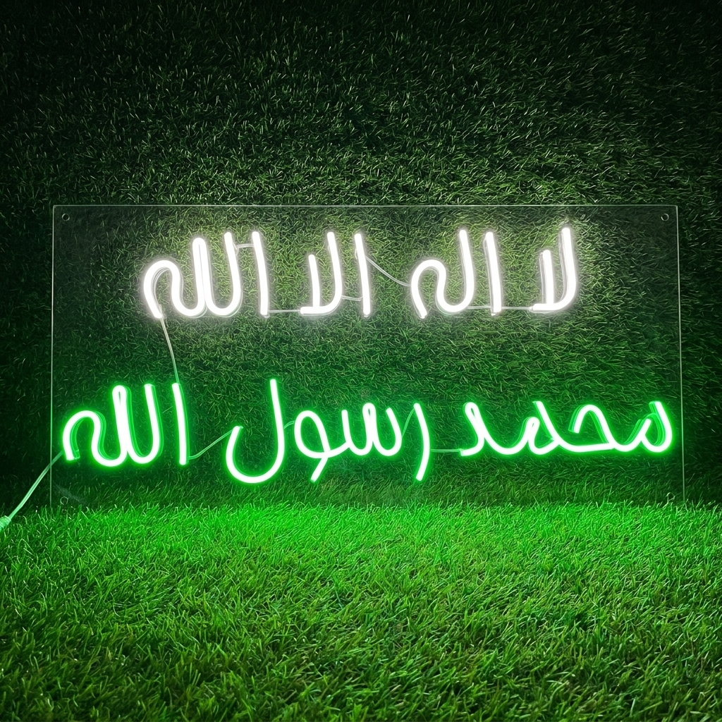 Kalma Tayyaba (Islamic) Glowing Neon Sign
