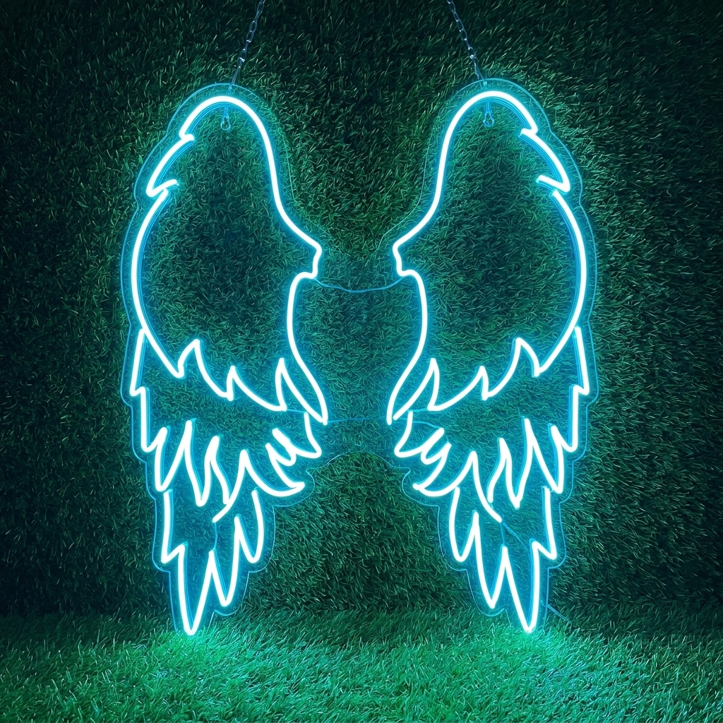 Angel Wings (Pair) Neon Sign
