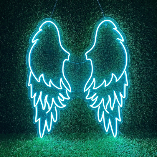 Angel Wings (Pair) Neon Sign