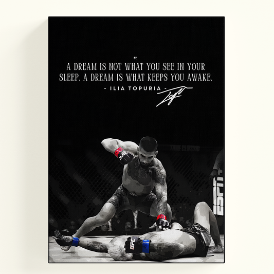 Ilia topuria Kneeling Poster