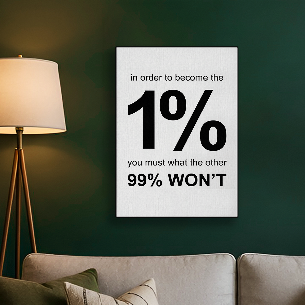 1% Motivation