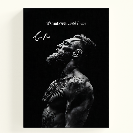 MMA Fighter Quote Poster