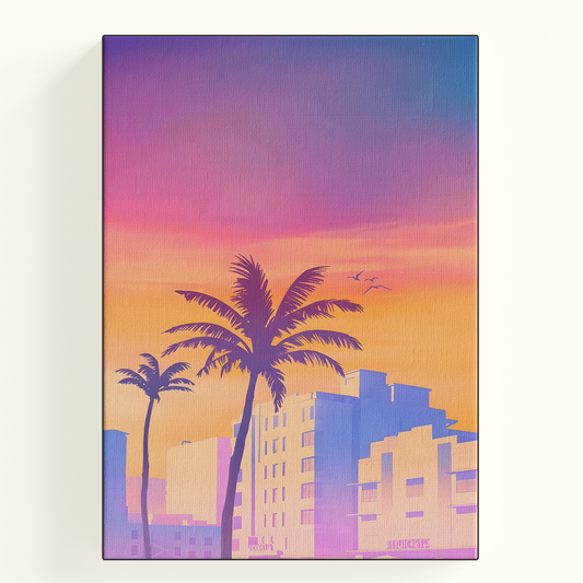 GTA "Vice City" Vibe Poster