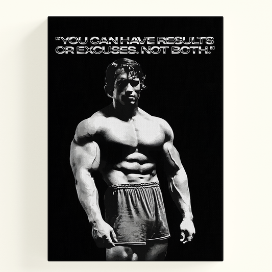 You Can only have "Results or Excuses" Poster