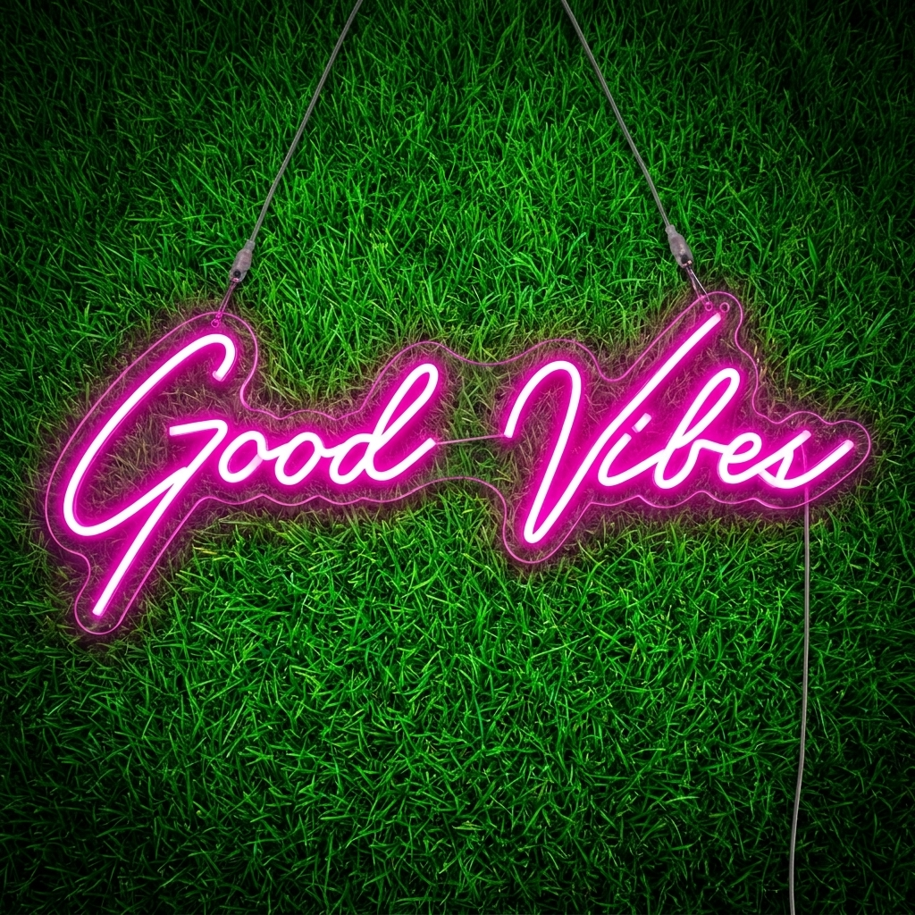 Good Vibes Neon Sign