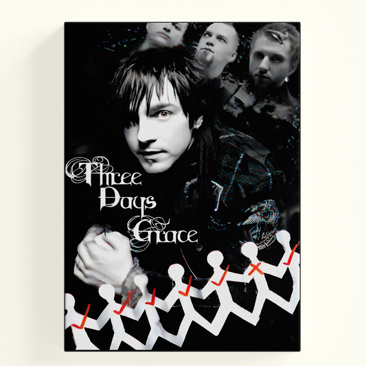 Three Days Grace Silhouette Poster