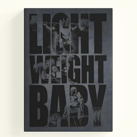 Light Weight Baby Poster