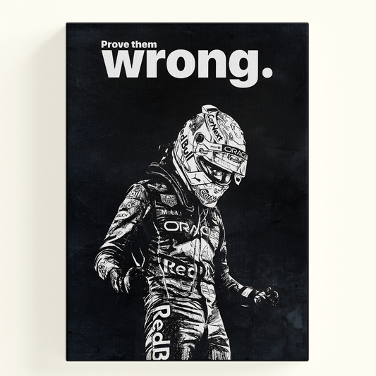 Prove them WRONG. Poster