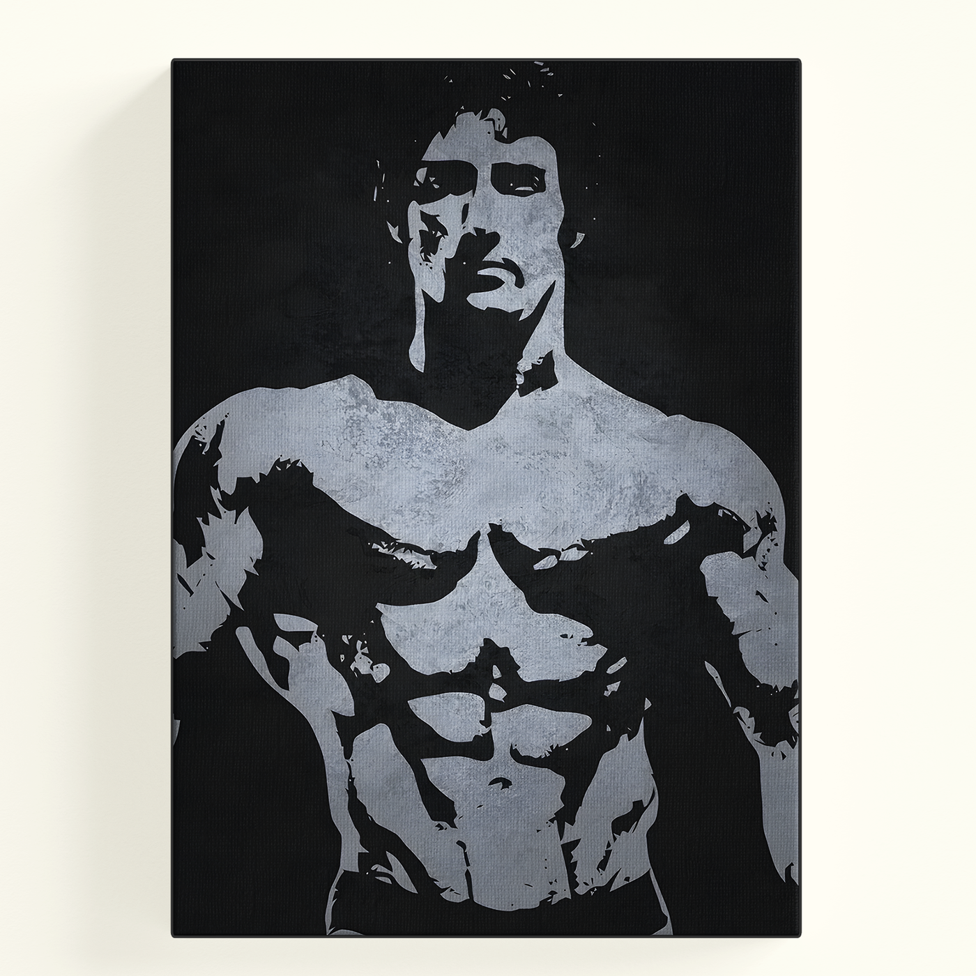 Rocky Black and White Poster