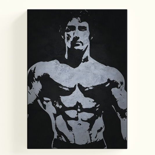 Rocky Black and White Poster