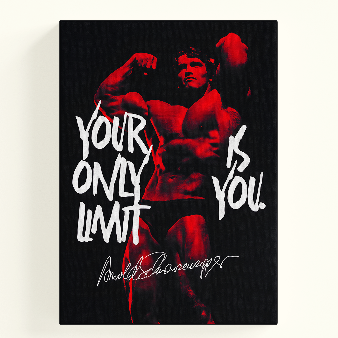 Your Only Limit Is You Red Poster