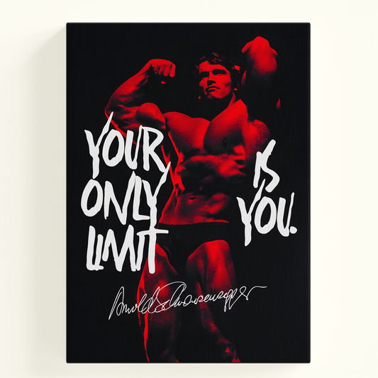 Your Only Limit Is You Red Poster
