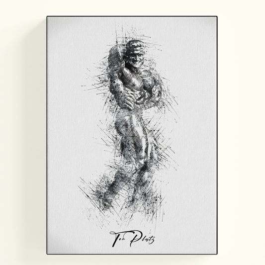 Tom Platz Bodybuilding Sketch