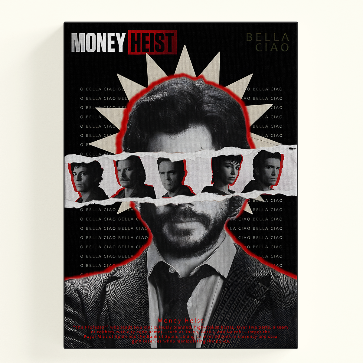 Money Heist Cash Poster