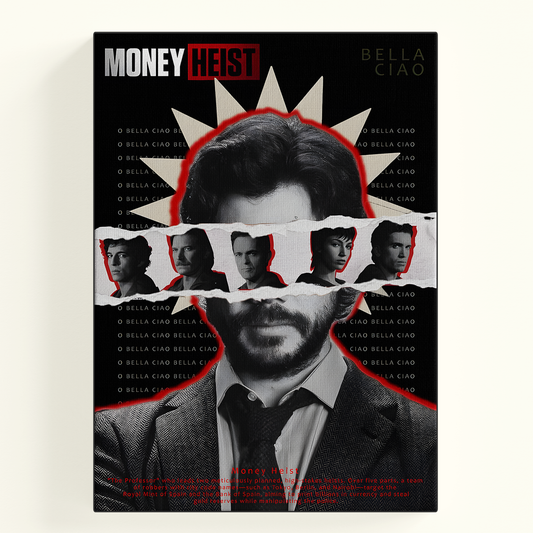 Money Heist Cash Poster