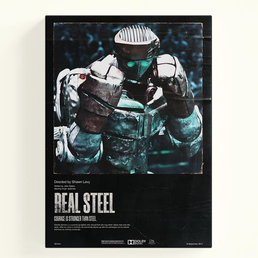 Real Steel Boxing Gloves Poster