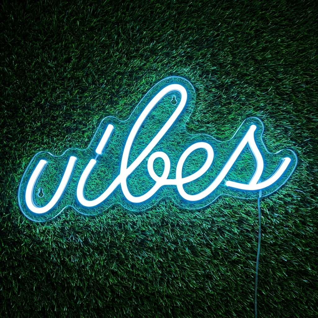 Vibes Neon Sign