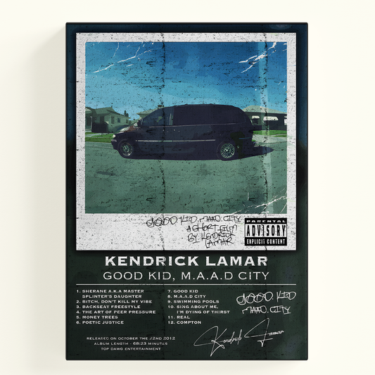 Kendrick Lamar Album Poster
