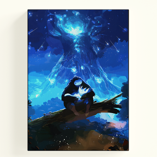 Cosmic Fantasy Figure Poster