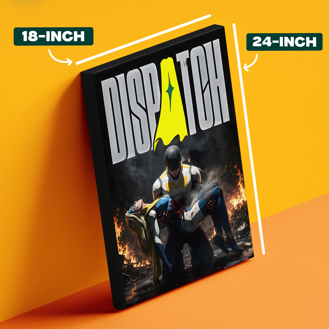 Dispatch Superhero Poster