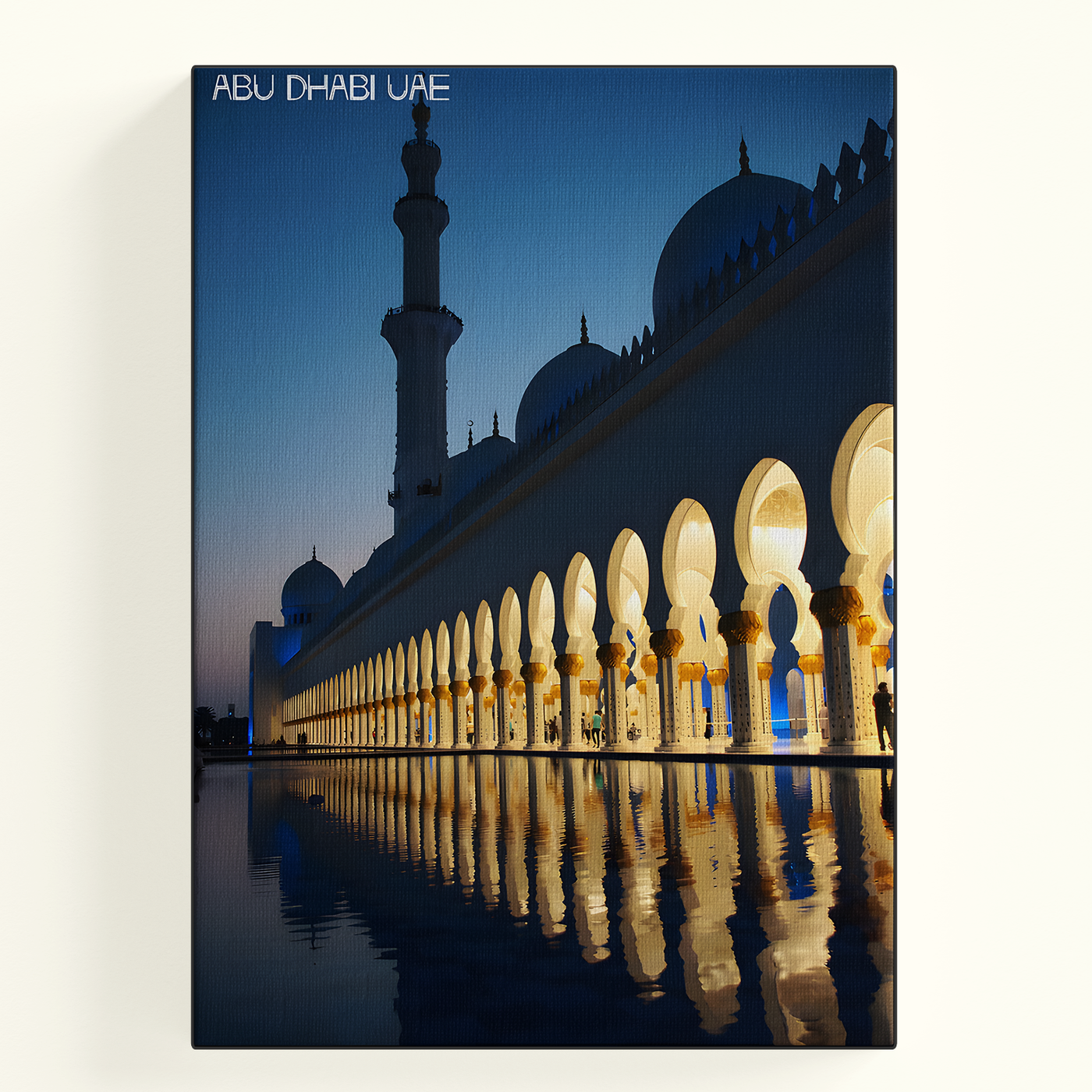 Istanbul Mosque Bridge Poster