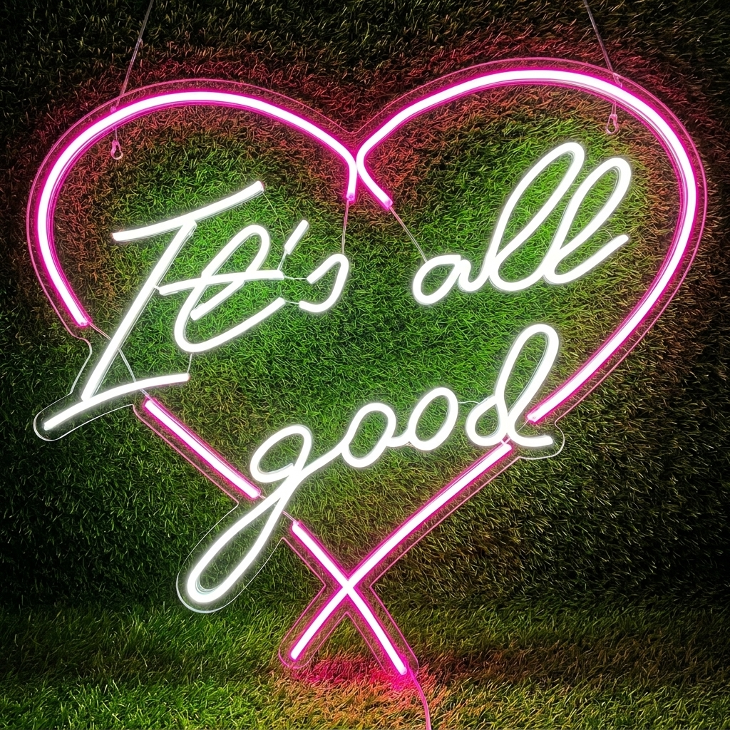 Its All Good Neon Sign