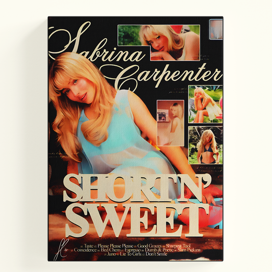 Sabrina Carpenter Short n Sweet Poster
