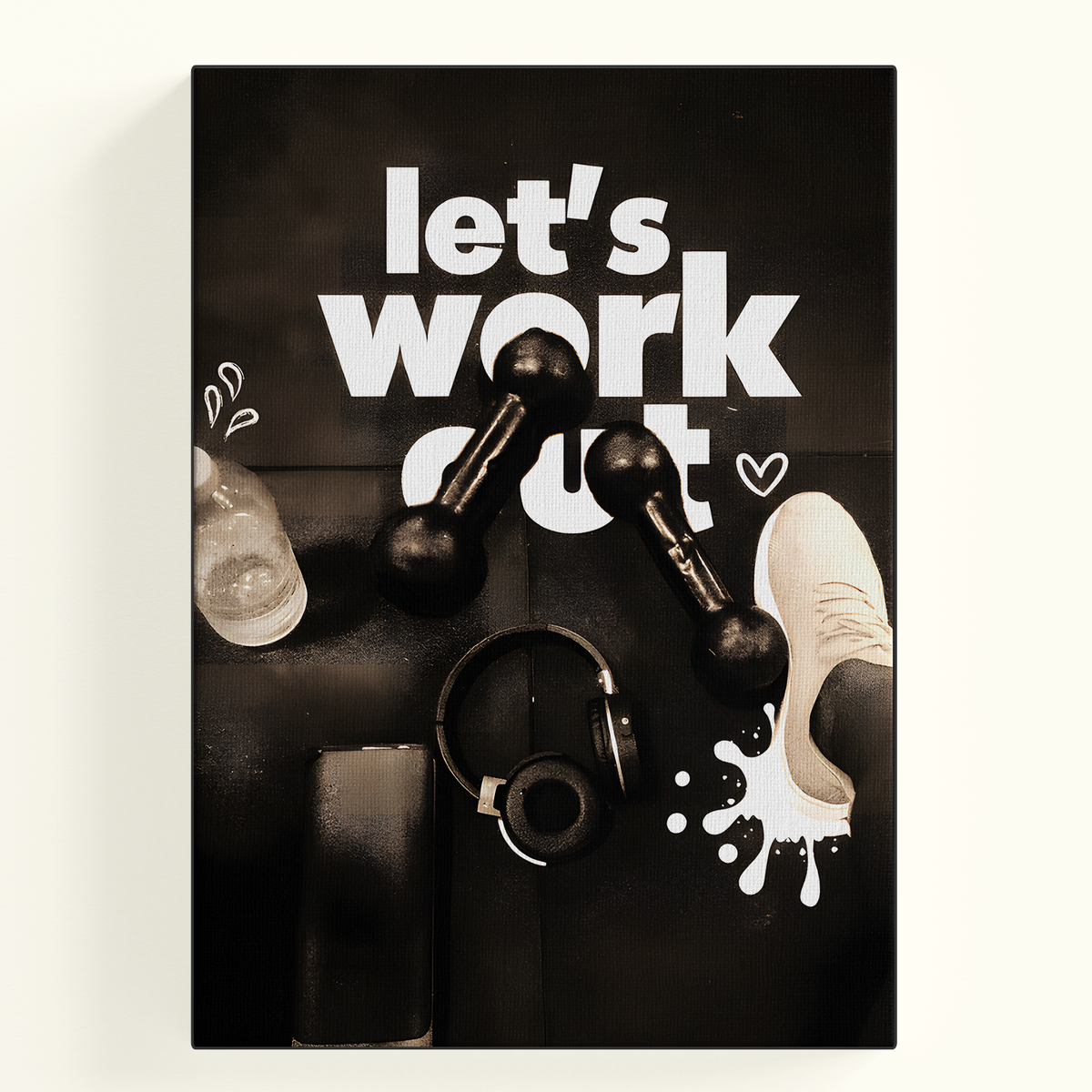 Lets Work Poster